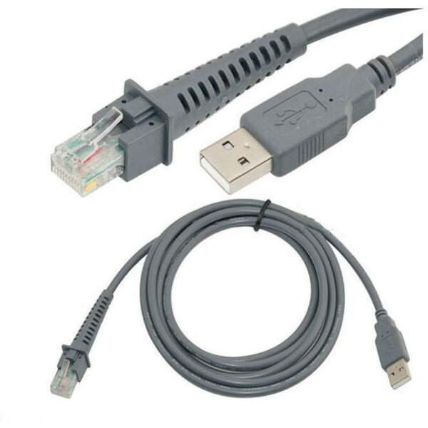 Cablu cititor coduri de bare Scanner Motorola (USB-RJ45)